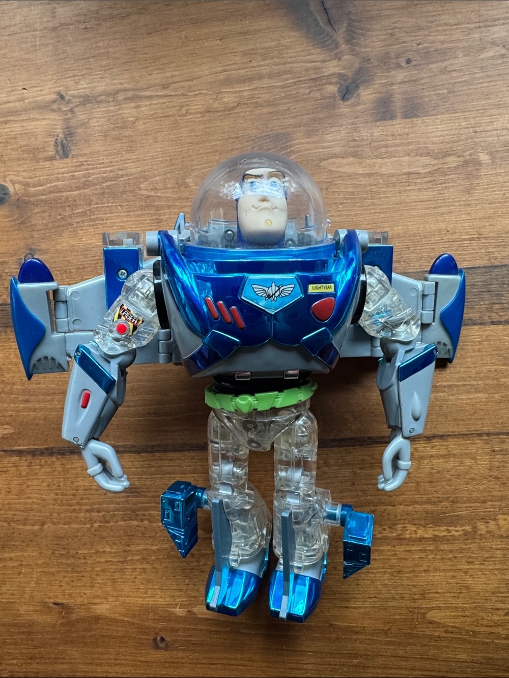 Vintage Toy Story 2 Buzz Lightyear Metal Morpher Module 1